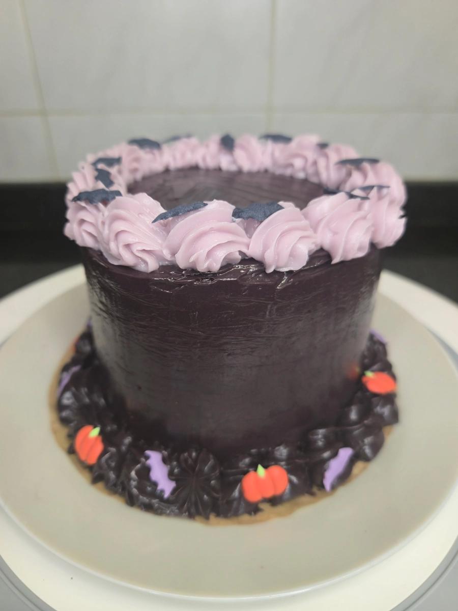Bento Cake Geek Personalizado de Halloween - Bolos de aniversário no Porto | Bento Cakes, Cake Design, Bolachas Decoradas | Porto | Sahri Dessert Art